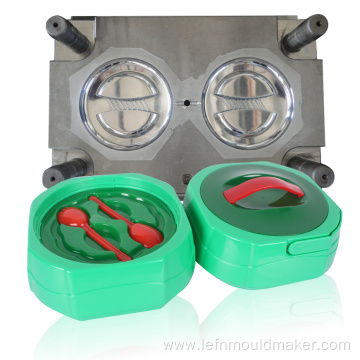 Stainless Steel Plastic Lunch Box Plastic Injection Mould